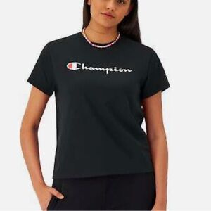 NWT ladies champion classic script logo T shirt size medium